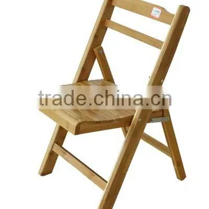 HIGH QUALITY BAMBOO FOLDING CHAIR thumbnail-1