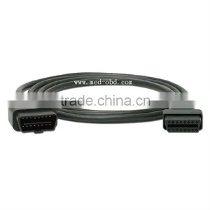 OBD2 Cable 16pin J1962M to J1962F OBD II Extension Cable 5ft thumbnail-1