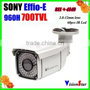Sony Camera 700tvl System 960h Ccd 60pcs ir Leds 50m ir Range Waterproof Outdoor Security Cctv Camera With High Quality thumbnail-1