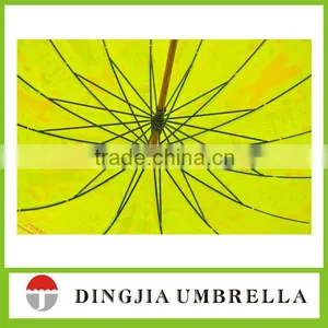 16ribs Rainbow Color Straight Umbrella Wholesale thumbnail-2