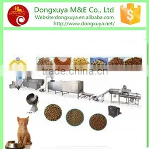 Twin Screw Self Cleaning Automatic Pet Food Production Line thumbnail-1