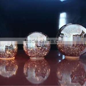 Glass Led Christmas Glass Ball Light Decoration thumbnail-3