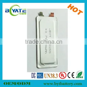 Hiqh Quality Batteries 3.7v Ultra Thin Lipo Battery for Digital Devices thumbnail-3