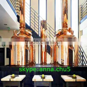 1000l Red Copper Beer Brewing Equipment thumbnail-1