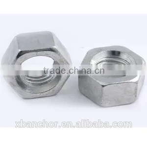 Din934 4.8grade Nut M16 With Zinc Palted Fastener Made in Hebei Handan thumbnail-1