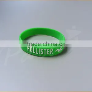 Advertising Custom Silicon Wristband Rubber Bracelet thumbnail-5