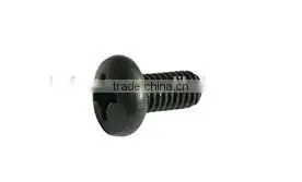 Carbon Steel Pan Head Screws With Cross Drive Black Oxide DIN7985 thumbnail-1