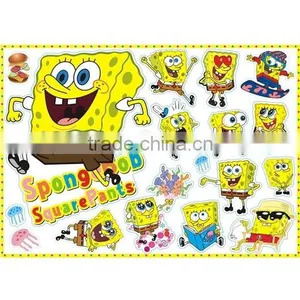 Cute Cartoon Spongebob Pvc Paper Sticker for Kids thumbnail-1