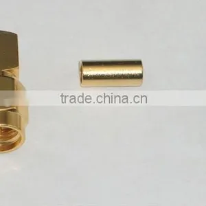 SMA-C-JW1.5,Male,right Angle,crimp for RG174 or RG316; thumbnail-1