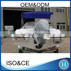 18 ft Luxury Fishing Yachts for Sale Fiberglass Console Boat Made in China thumbnail-3