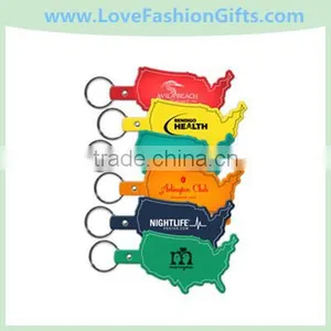Personalized Imprinted United States Flexible Key Tags thumbnail-1