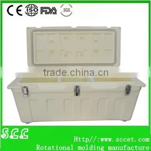 Roto Molded Coolers Outdoor Insulated Cooler Ice Chest Use on Boat for Fishing thumbnail-1