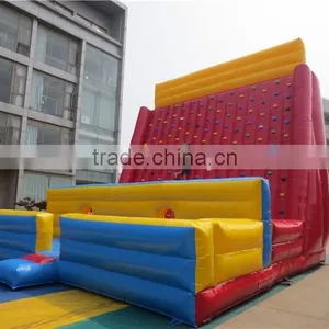 Popular Commercial Inflatable Amusement Park Inflatable Rock Climbing Wall thumbnail-2