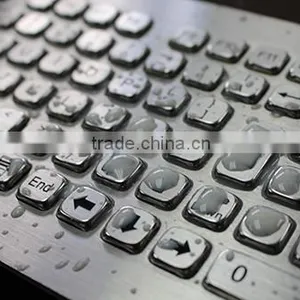 Vandalism Proof Kiosk Keyboards With Trackball thumbnail-4