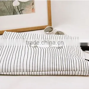 Navy Strap Style Cotton Canvas Tote Shopping Bag thumbnail-3
