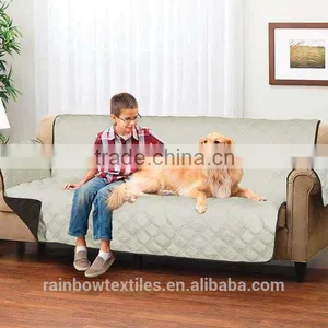 Elegant 100% Polyester Micro Suede Sofa Cover thumbnail-2