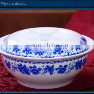 Blue and White Dinnerware 56 Piece Set thumbnail-2