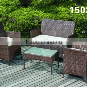 Classical PE Rattan Garden Sofa Set/outdoor Pation Furniture KD thumbnail-1