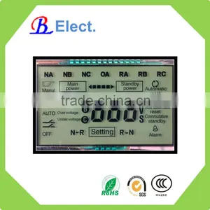 3 Digit Display Monochrome Lcd Screen Panel thumbnail-1