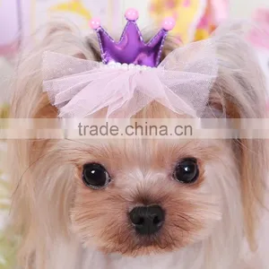 Cute Hair Pet Accessories Bows For Small Dogs Wholesale thumbnail-3