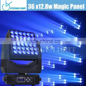 36X12W RGBW 4 IN 1 LED Wash Moving Head Matrix Light thumbnail-2