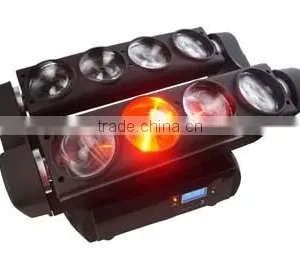 Colorful Pro DJ LED Beam Moving Head Spider Light 8PCS 12W RGBW 4in1 thumbnail-2