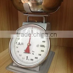 Accurate 1/3/5kg Kitchen Weighing Scale/Manual Kitchen Scale/Mechanical Stainless Steel Kitchen Weight Scale With Bowl thumbnail-3