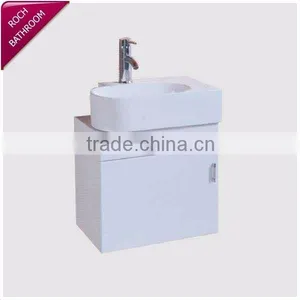 ROCH 404 Hot Selling PVC Vanity Cheap Price Bathroom Cabinet thumbnail-1