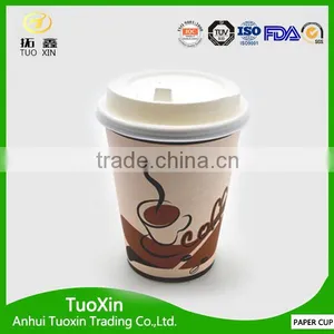 Different Size Printed Paper Cups With Lid 16oz thumbnail-2