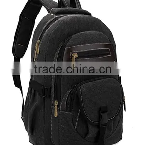 Custom Vintage Canvas Leather MenTravel Bag thumbnail-3