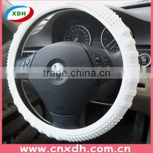 White Steering Wheel Cover/car Steering Wheel Cover thumbnail-1