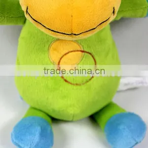 Luckiplus Hot Sale First Class Green and Blue Cow Safe Technology Toy For Kids thumbnail-3