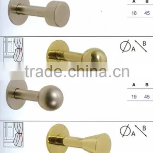 Wholesale Modern European Style Brass Curtain Hook,curtain Wall Hook,robe Hook thumbnail-2