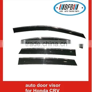 For CRV 2012 Car Injection Window Deflectors Vent Visor Rain Shield Door Visor thumbnail-1