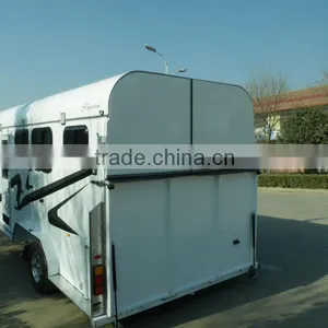 Angle Float 2 Horse Trailer With Human Quarters thumbnail-1