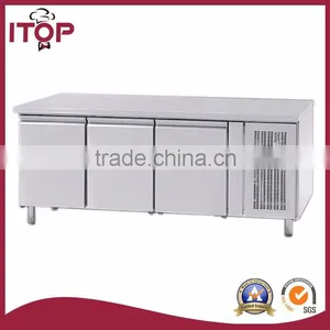 Air-cooled Type 3doors Refrigerated Pizza Worktable thumbnail-1