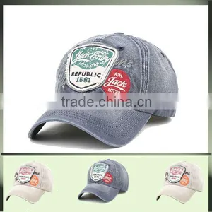Classical Denim Washed Baseball Hats Wl-0181 thumbnail-1