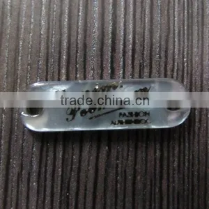 White With Pearl Material Garment Resin Plate thumbnail-2