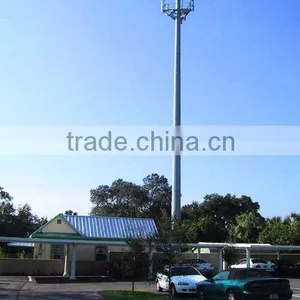 2014 Beauty High Quality 10-65 Meters Round Galvanized Microwave Iron Communication Tower,Hot-selling thumbnail-1
