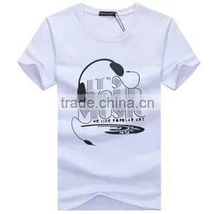 Custom New Design Customized Fashion Short Sleeve Long Lineprinting T-shirt Men With Low Quality Quality Choice thumbnail-5