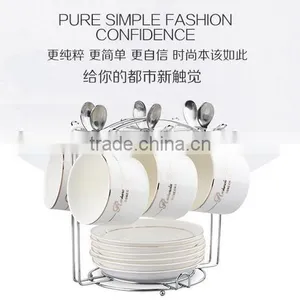 2016 New Design Popular 6 Piece Set Bone China Coffee Cup Supplier's Choice thumbnail-1
