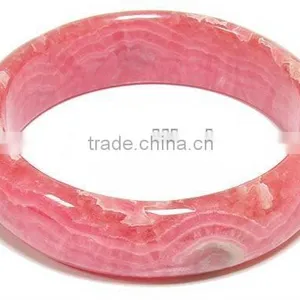 56mm AA Grade Rhodochrosite Bangle thumbnail-1
