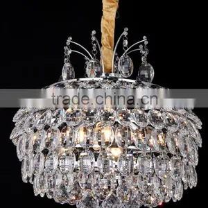 WD-6907PA Factory Wholesale Price K9 Crystal Pendant Light thumbnail-1