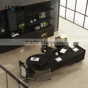 New Design MDF Luxury Wood Office Table Executive Ceo Desk Office Desk Import From China thumbnail-2