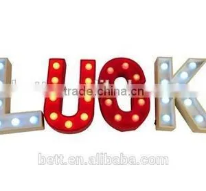 Hot Selling Wood Plastic Composite Marquee Letter Sign Indoor Changeable Letter Signs thumbnail-5