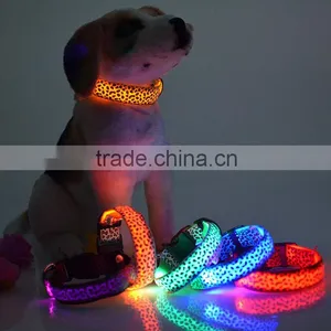 Flashing Safety LED USB Rechargeable Dog Collar Pet Collars thumbnail-1