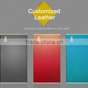 Shenzhen 2016 New Products Ultra Thin 3000mAh PU Leather Battery Charger Mobile Power Bank thumbnail-6