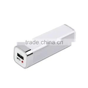 Hot New Products for 2015 Mini Portable Lipstick Power Bank 2600mah thumbnail-4