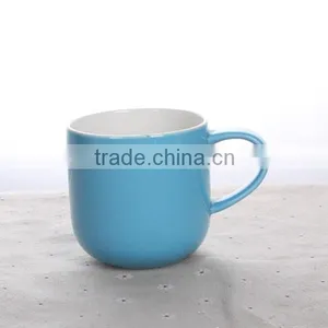 450ml 15oz New Bone China Coffee Mug Tea Cup Solid Color Fty Directly Sale thumbnail-4