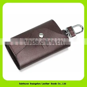Best Quality Genuine Leather Keychain Holder Wallet Key Wallet 16116 thumbnail-5